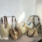 🌞 New Fashionable Handmade Woven Bag 🌞
Versatile Design: This handmade woven bag is perfect for various occasions. It's a stylish paper rope crochet straw bag, ide