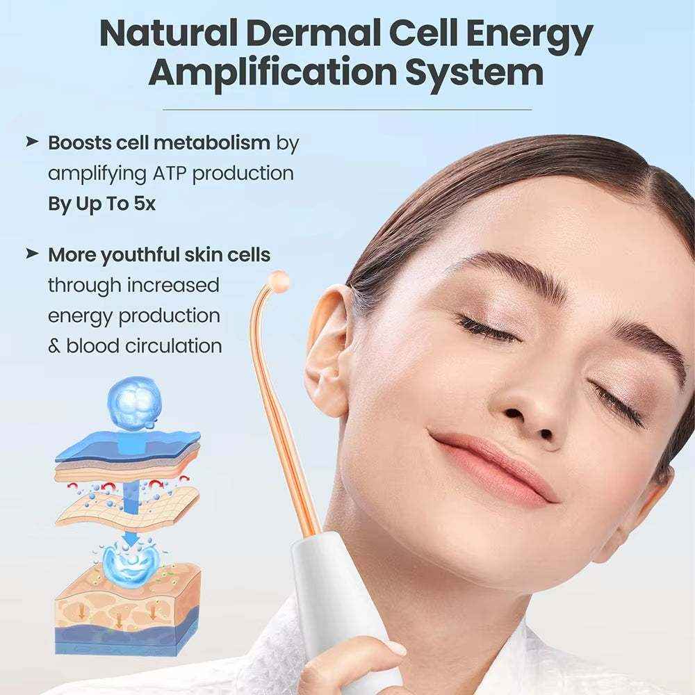 High Frequency Electrotherapy Neon Facial Skin
