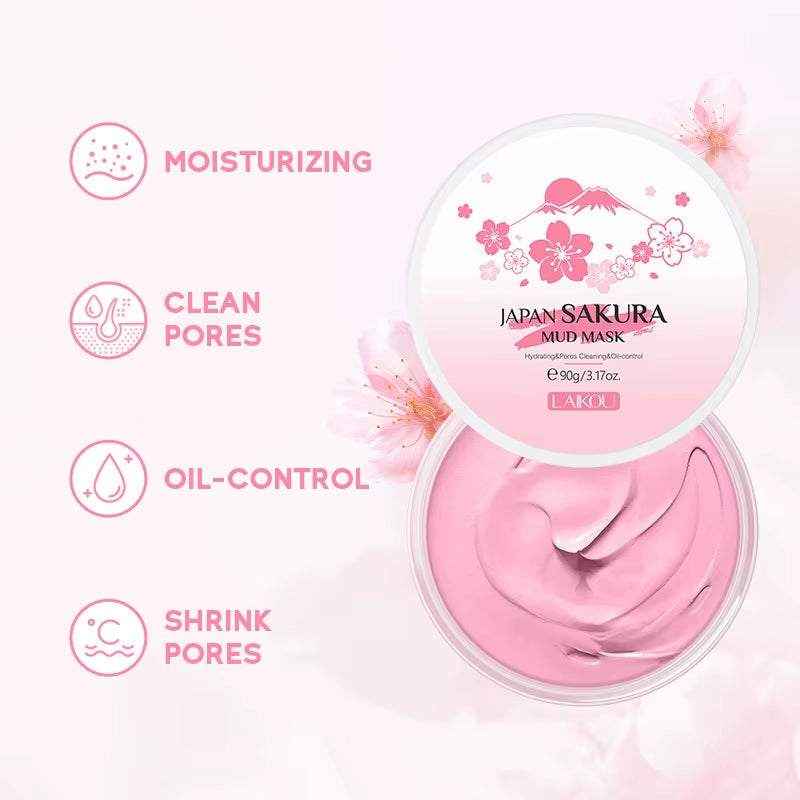 Naturals Sakura Volcanic Mud Mask for Face Deep