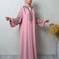Elegant Embroidered Long Robe Dress for Women Dress