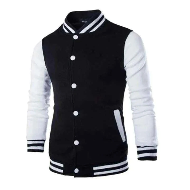 Wine Red Baseball Jacket Men - Fashionable Hoodies for Men fastdrop shop