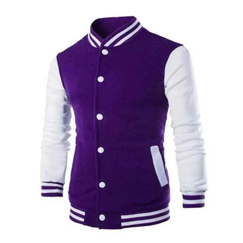 Wine Red Baseball Jacket Men - Fashionable Hoodies for Men fastdrop shop