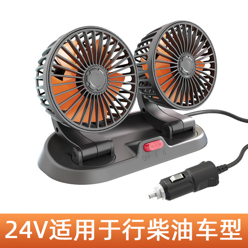 Car Fan 24V Large Truck 12V Car