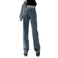 Wide Leg Pants Women Vintage Jeans