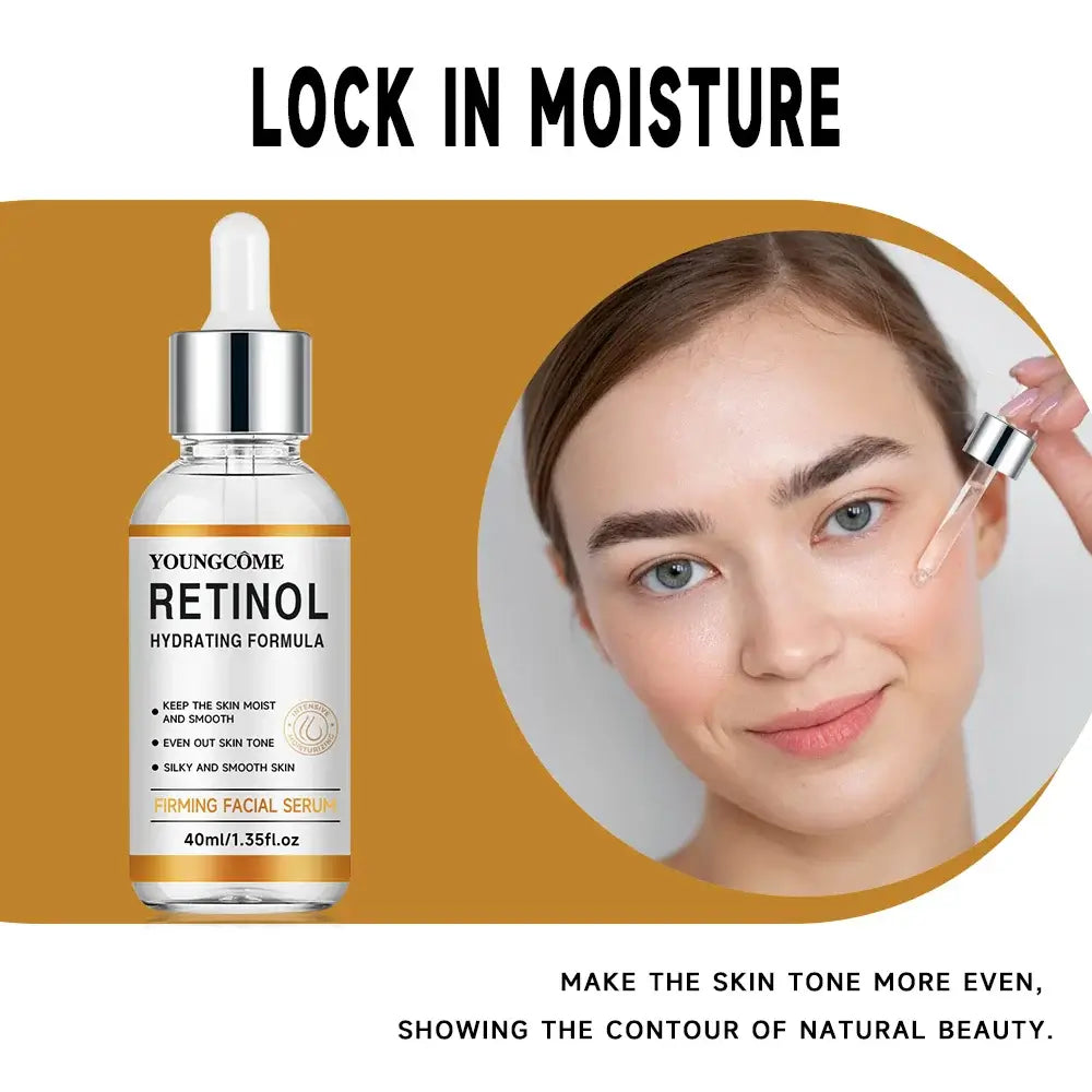 Retinol Anti Aging Removal Wrinkle Serum Firm Lift Fade Fine