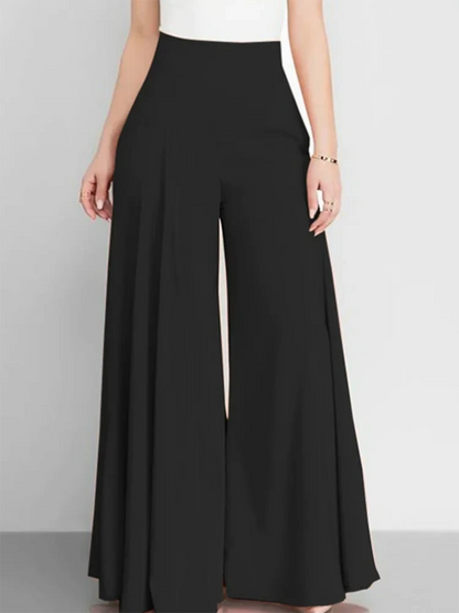 Spring Summer Fashion Long Pants New Style Long Hem Solid