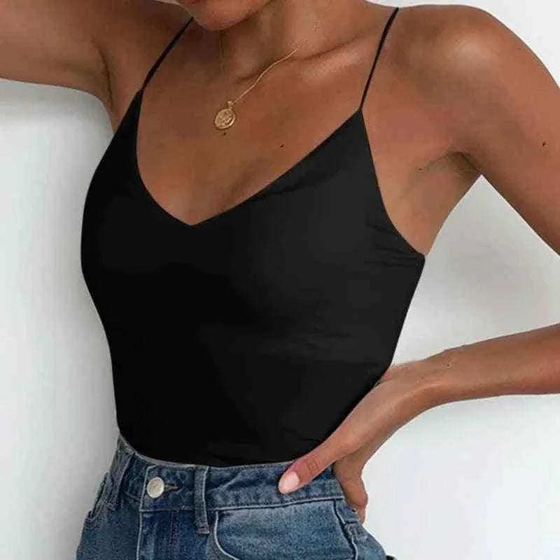 Summer Sexy Women Thin Wild Solid