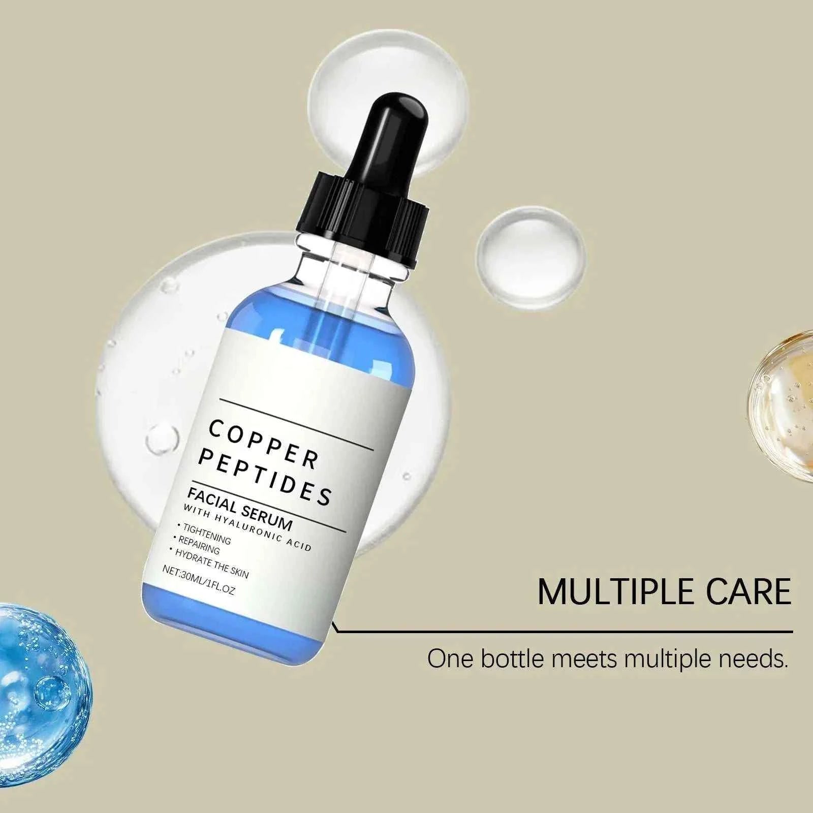 Copper Peptide Serum For Face Hydration Anti
