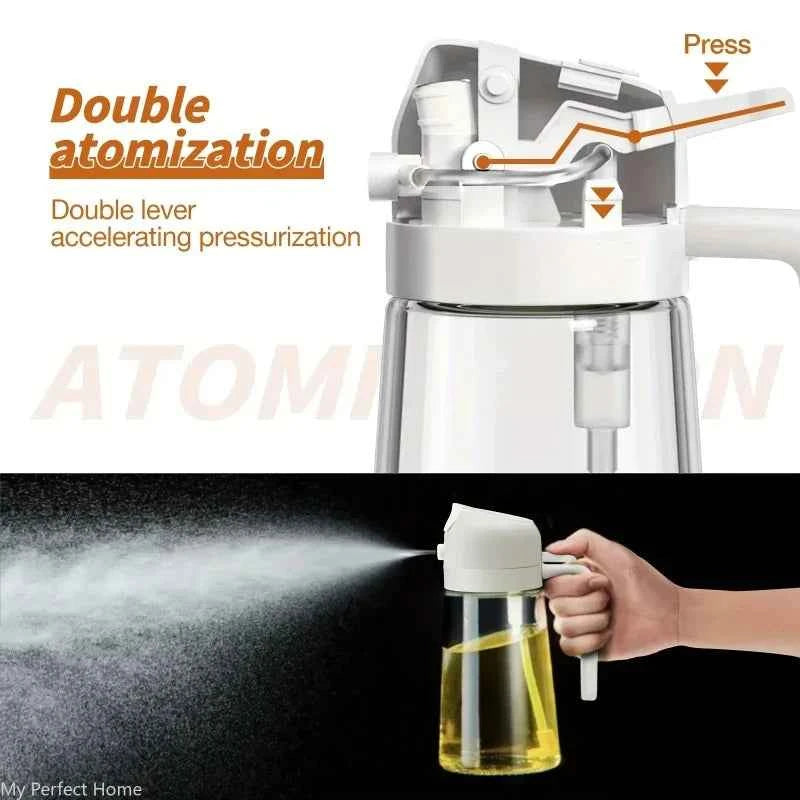 2in1 500ml Plastic kitchen oil sprayer