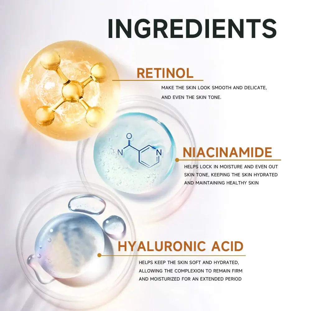 Retinol Anti Aging Removal Wrinkle Serum Firm Lift Fade Fine