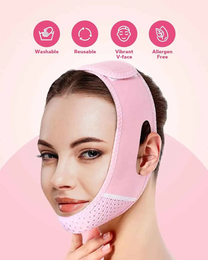 Reusable Face Strap, V Line Mask, Double Chin Reducer, fastdrop shop