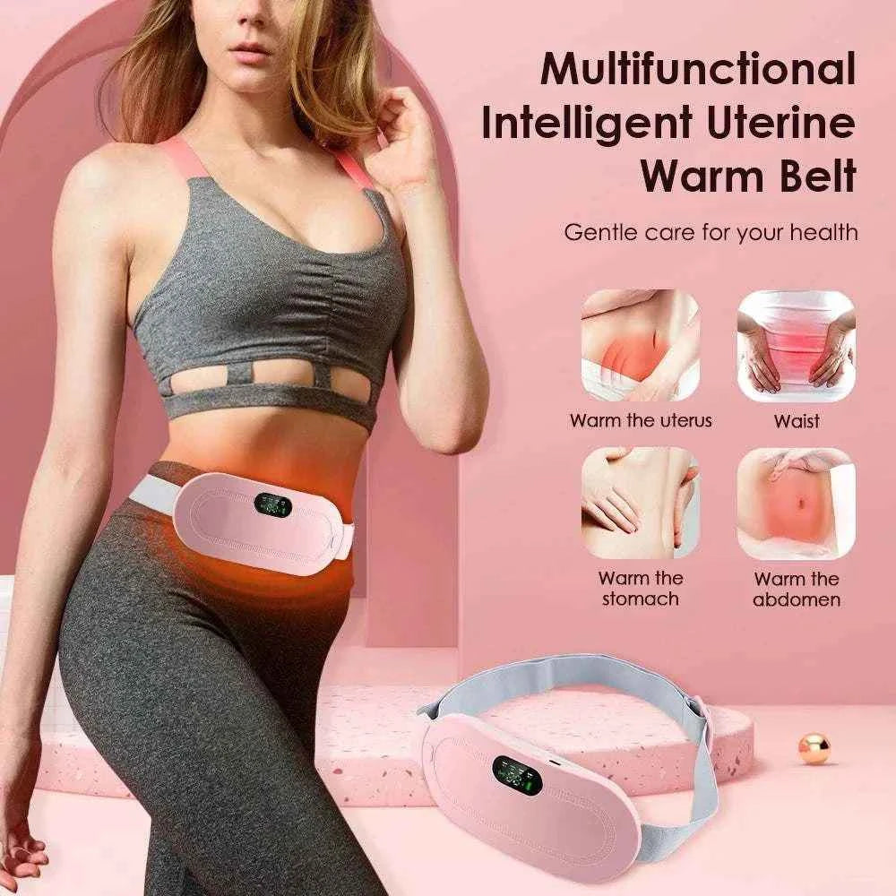 Menstrual Heating Pad Smart Abdominal Massager Warm Palace Belt Waist