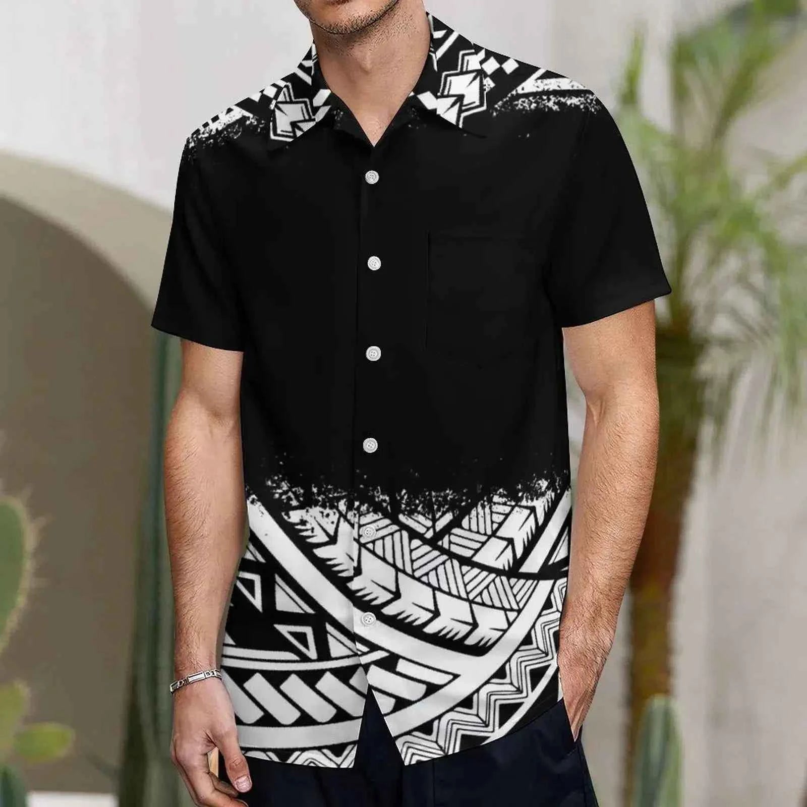 New Style Polynesian Women Long Dress Puletasi Samoan Custom