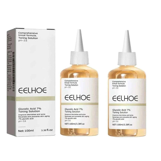 Glycolic Acid Acne Solution - 7% Toning Solution for Clear Skin fastdrop shop 2pcs