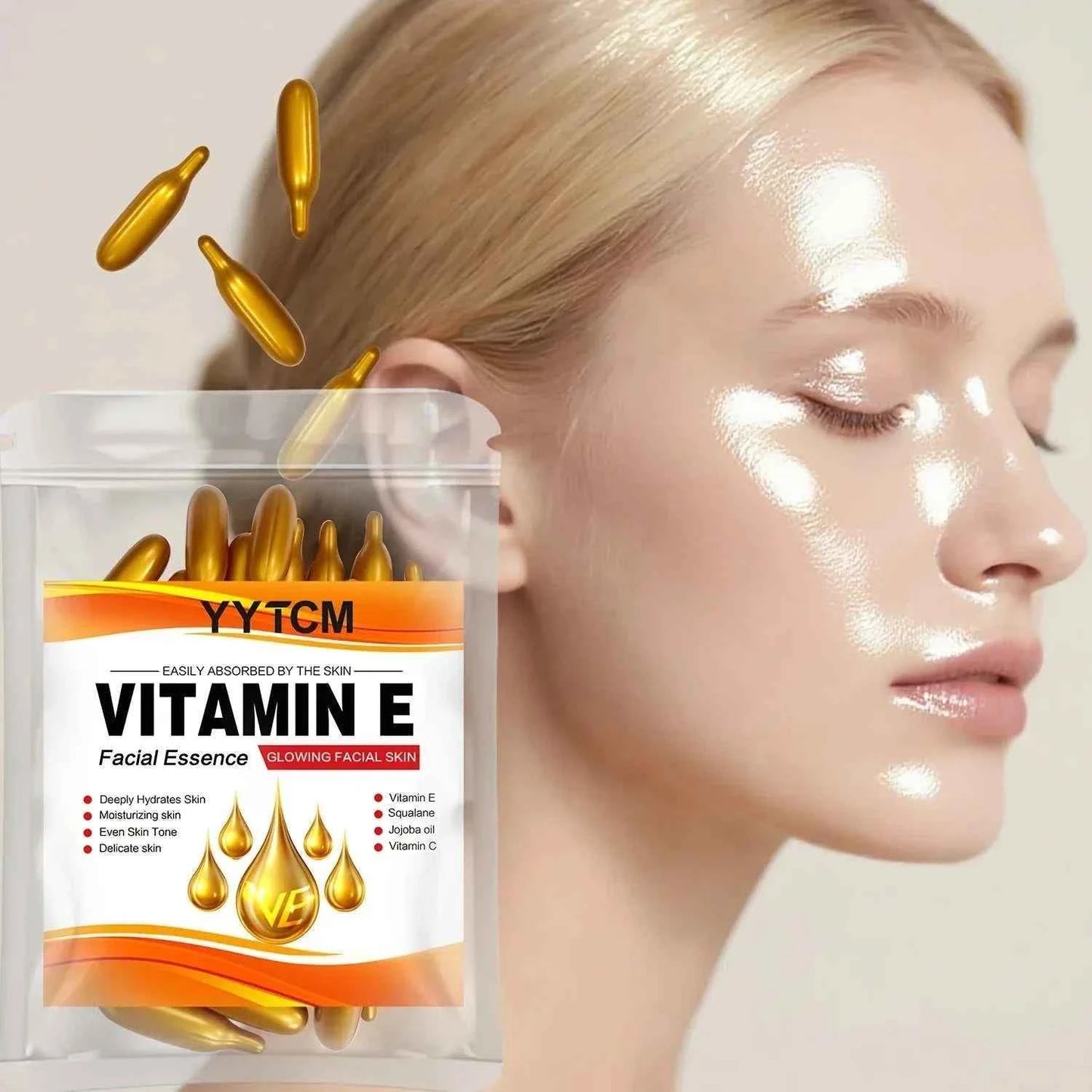 Vitamin E Deep Moisturizing Capsule Essence,