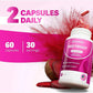 Organic Beet Root Capsules - 1300mg Beet Root Powder