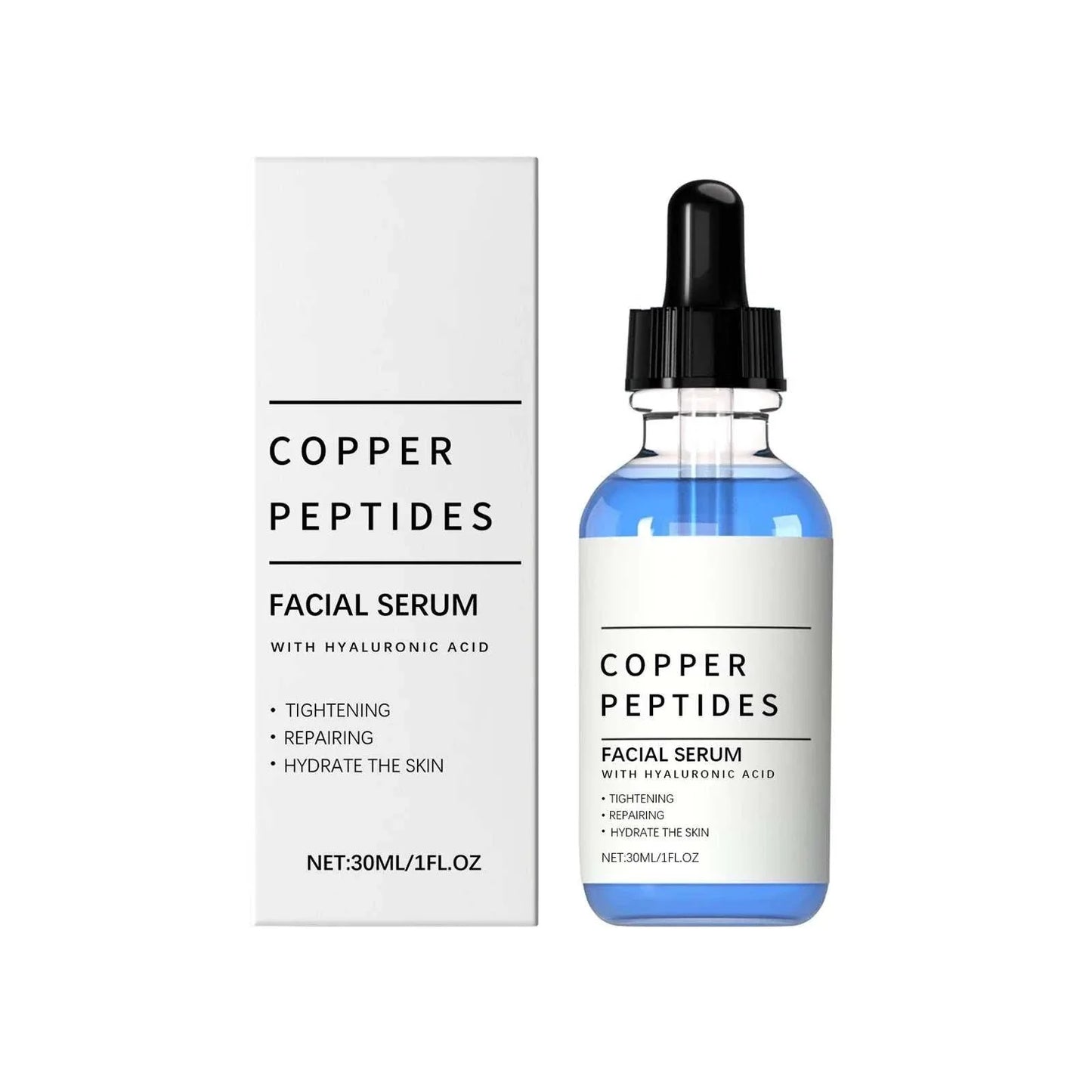 Revitalize your skin with our Copper Peptide Serum, a powerful facial treatment designed to deeply hydrate, firm, and restore youthful-looking skin. Infused with adv