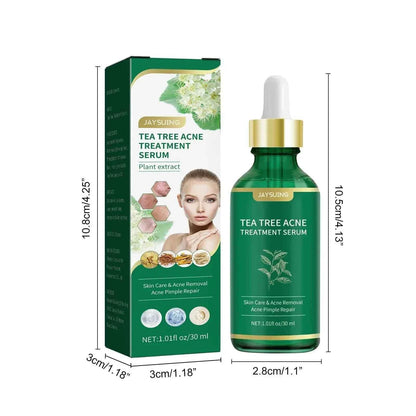 Tea Tree Oil Acne essence Attenuates Acne Print Facial fastdrop shop