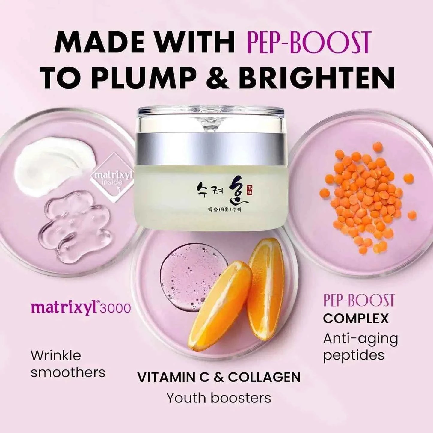 50g Collagen Face Cream Nourish Plump Up Skin,