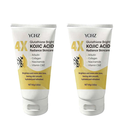 Kojic Acid Face Cream Evens Out Skin fastdrop shop 2Pcs 80g