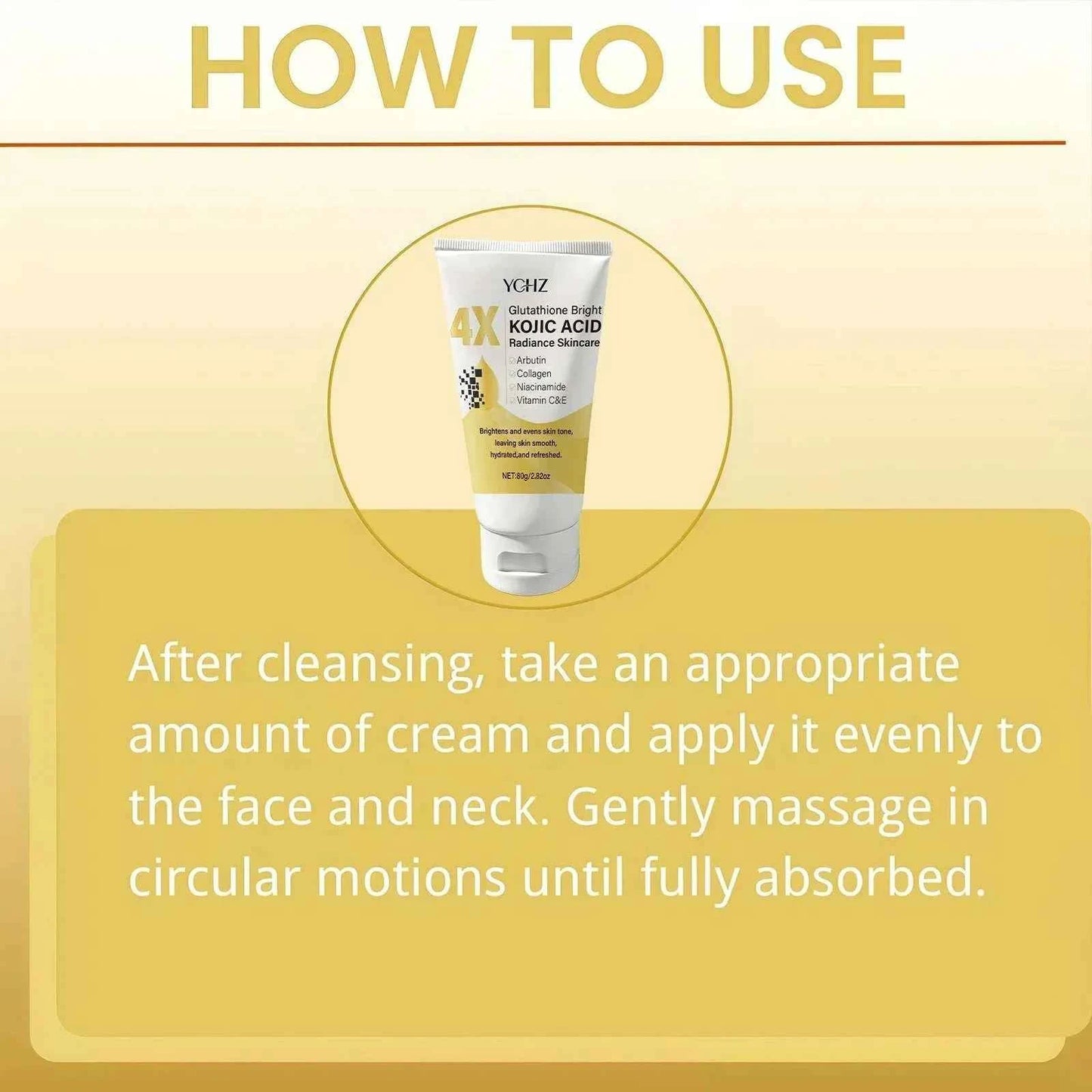 Kojic Acid Face Cream Evens Out Skin