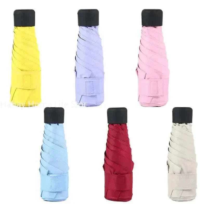 Small Folding Umbrella for Women and Men - Perfect Rain Gift fastdrop shop