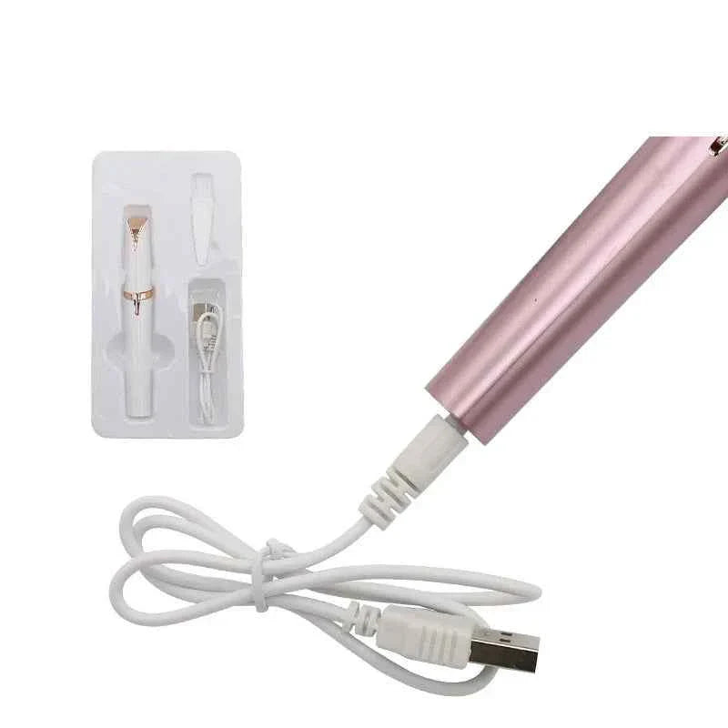 Electric Eyebrow Trimmer Rechargeable Beauty fastdrop shop