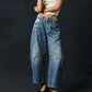 Wide Leg Jeans for Women Casual Loose Y2K Low Waist Denim Pants Boyfriend fastdrop shop