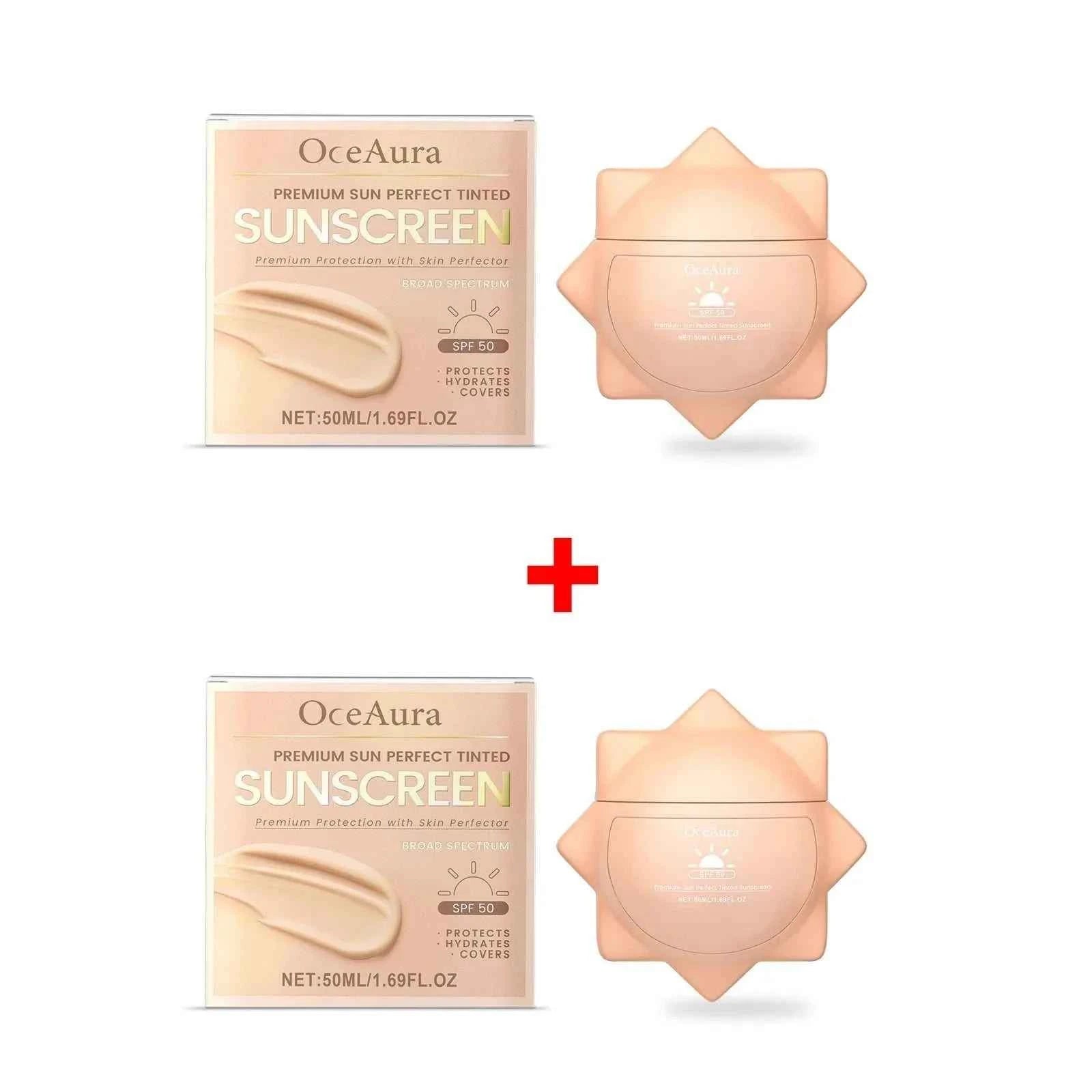 Sunscreen For Face Whole Body SPF 50+ UV Resistant Skin Protection