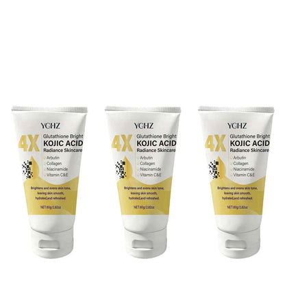 Kojic Acid Face Cream Evens Out Skin fastdrop shop 3Pcs 80g
