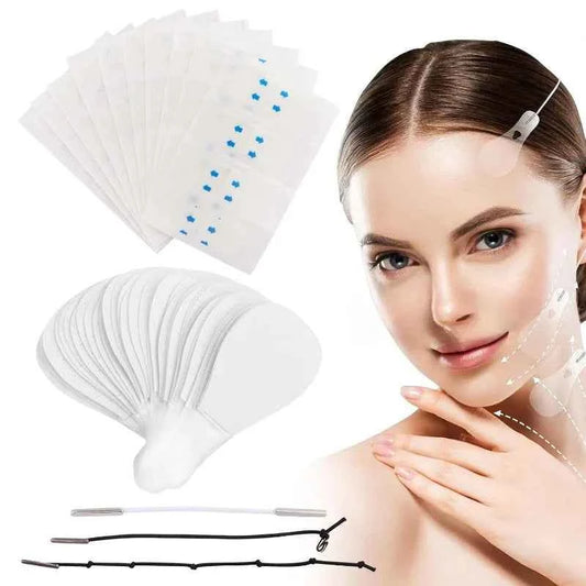 40-240Pcs/Set Invisible Facial Liftting Stickers