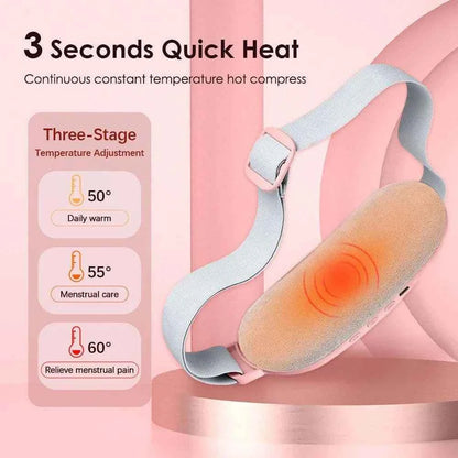 Menstrual Heating Pad Smart Abdominal Massager Warm Palace Belt Waist fastdrop shop
