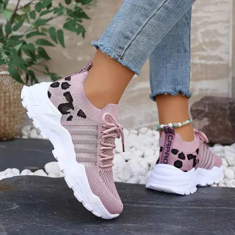 Woman shoes Leopard print sneaker