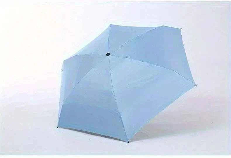 Small Folding Umbrella Rain Women Gift Men