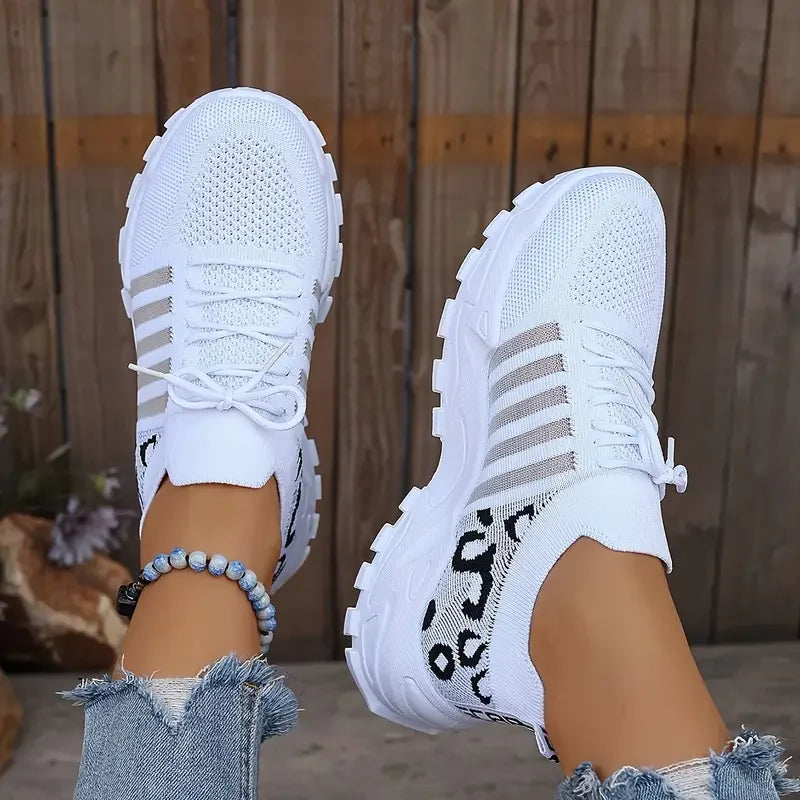 Woman shoes Leopard print sneaker
