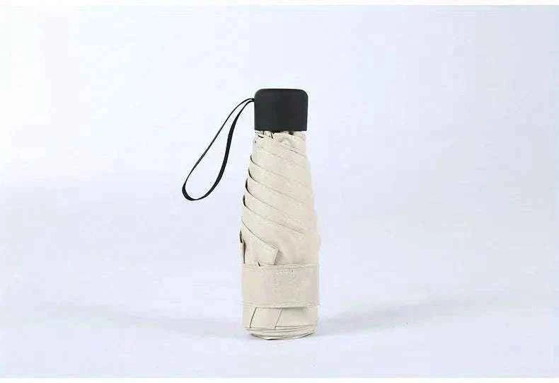 Small Folding Umbrella Rain Women Gift Men