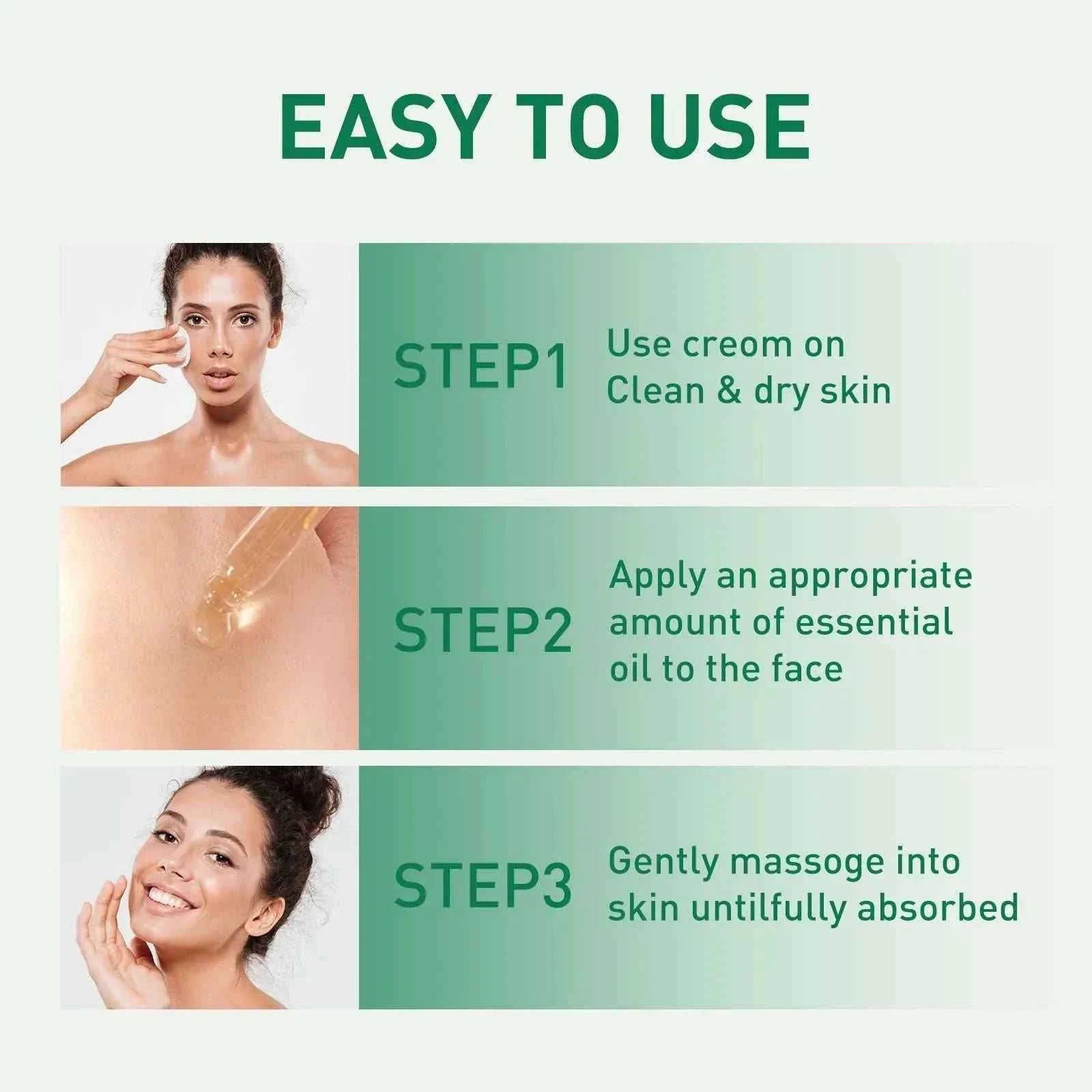 Tea Tree Oil Acne essence Attenuates Acne Print Facial fastdrop shop