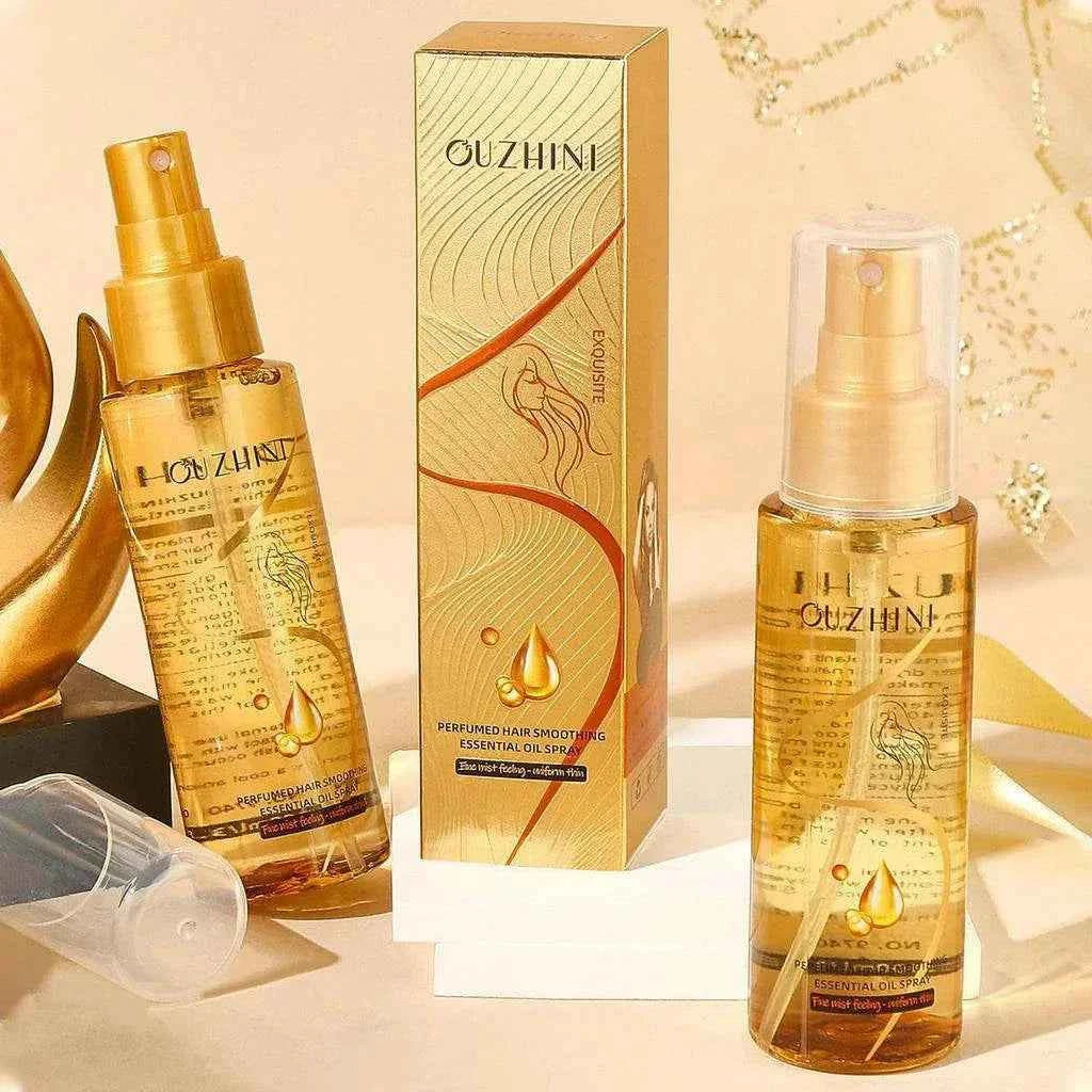 Deep nourishing hair care essential oil spray