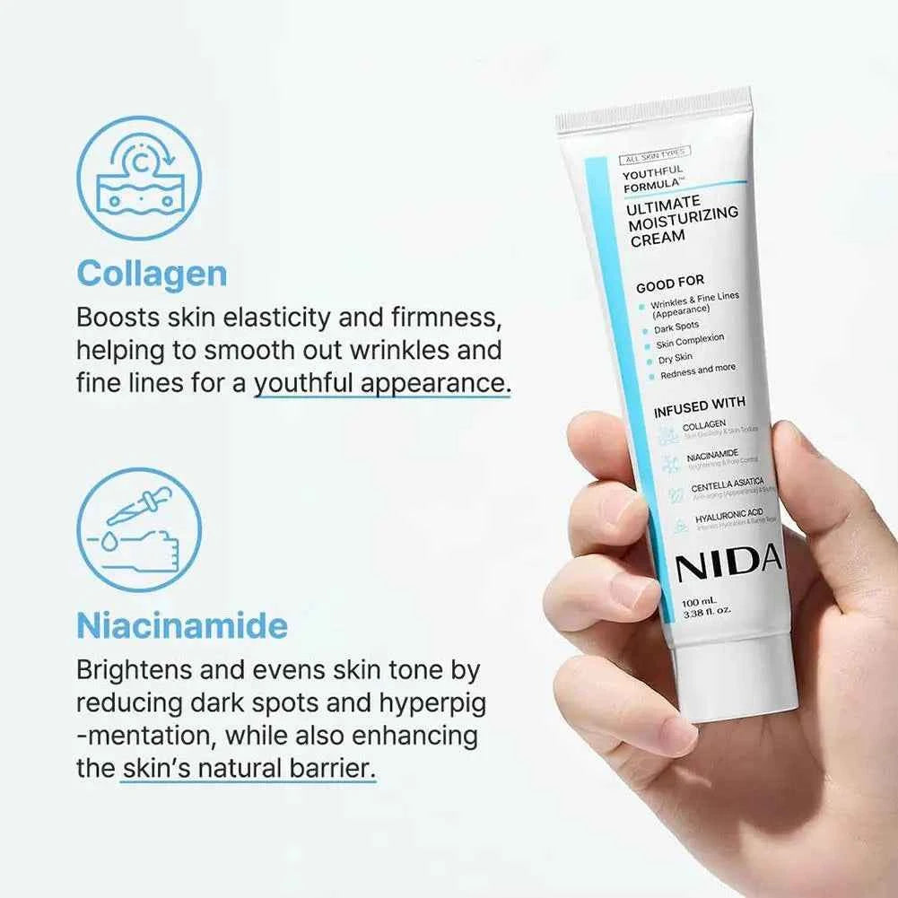 NIDA Deep Moisturizing Repair Cream Natural Plant