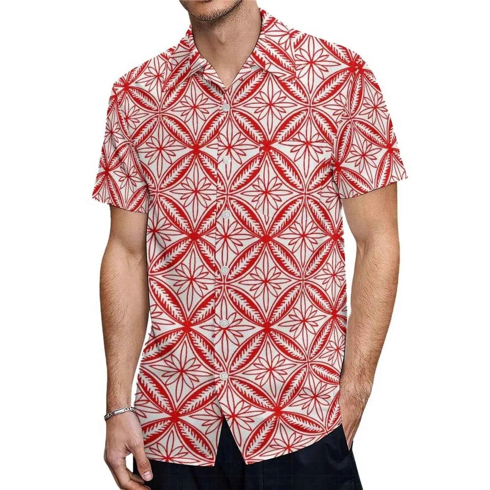New Style Polynesian Women Long Dress Puletasi Samoan Custom