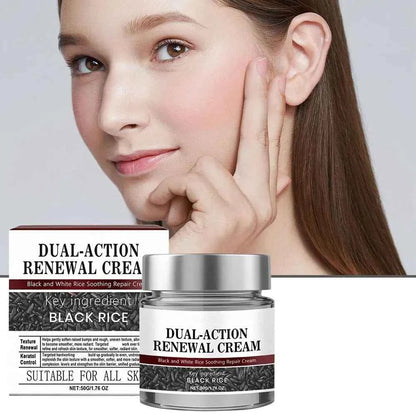 Dual Action Renewal Cream in Black and White fastdrop shop
