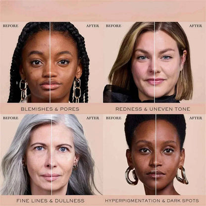 4-in-1 Foundation Magic Color Changing Foundation Liquid Soft Matte fastdrop shop