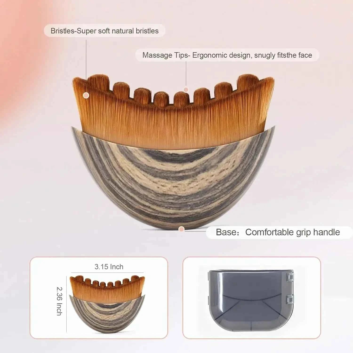 New Lymphatic Contour Face Brush, Lymphatic