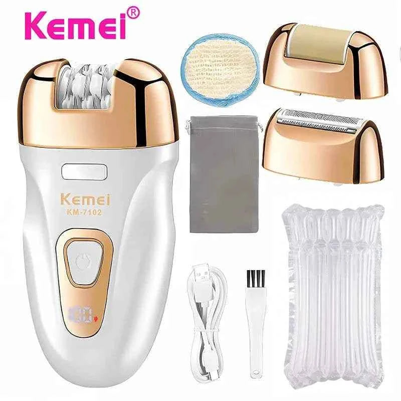 Kemei KM-7102 Electric Hair Removal Device Women