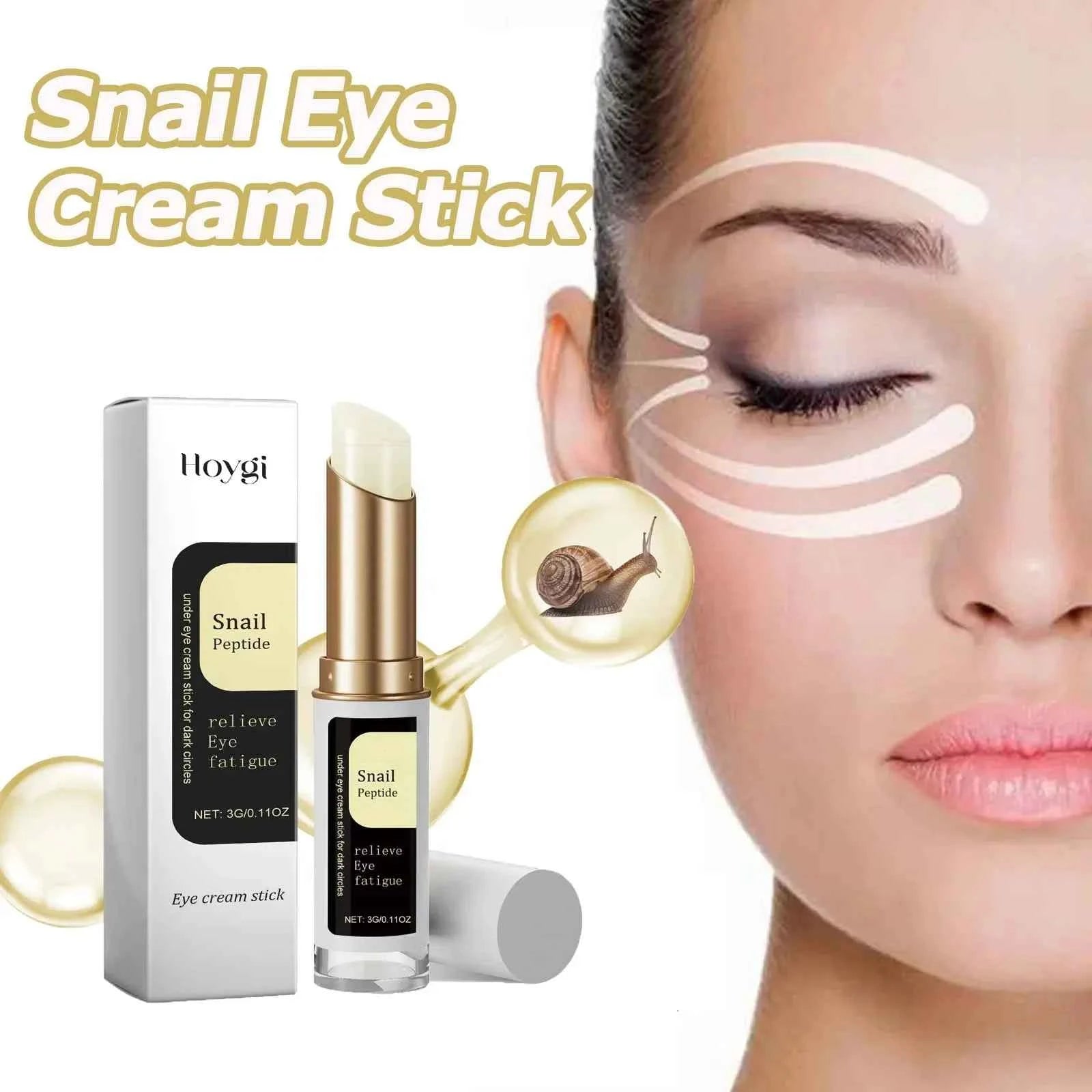 Snail Peptide Eye Cream Stick – Dark Circles & Puffiness