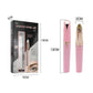 Electric Eyebrow Trimmer Rechargeable Beauty fastdrop shop Pink