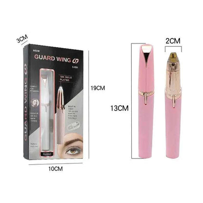 Electric Eyebrow Trimmer Rechargeable Beauty fastdrop shop Pink