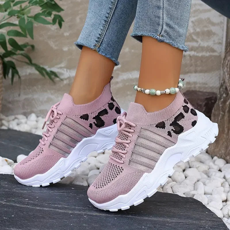 Woman shoes Leopard print sneaker