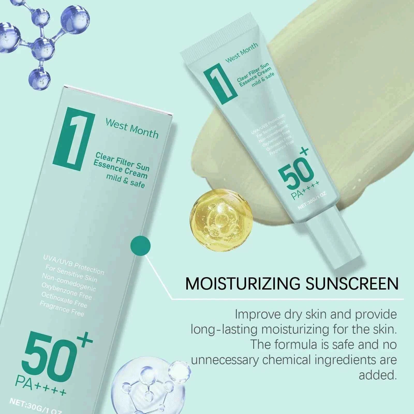 Anti Sun Cream SPF50 UV Defense Broad Spectru