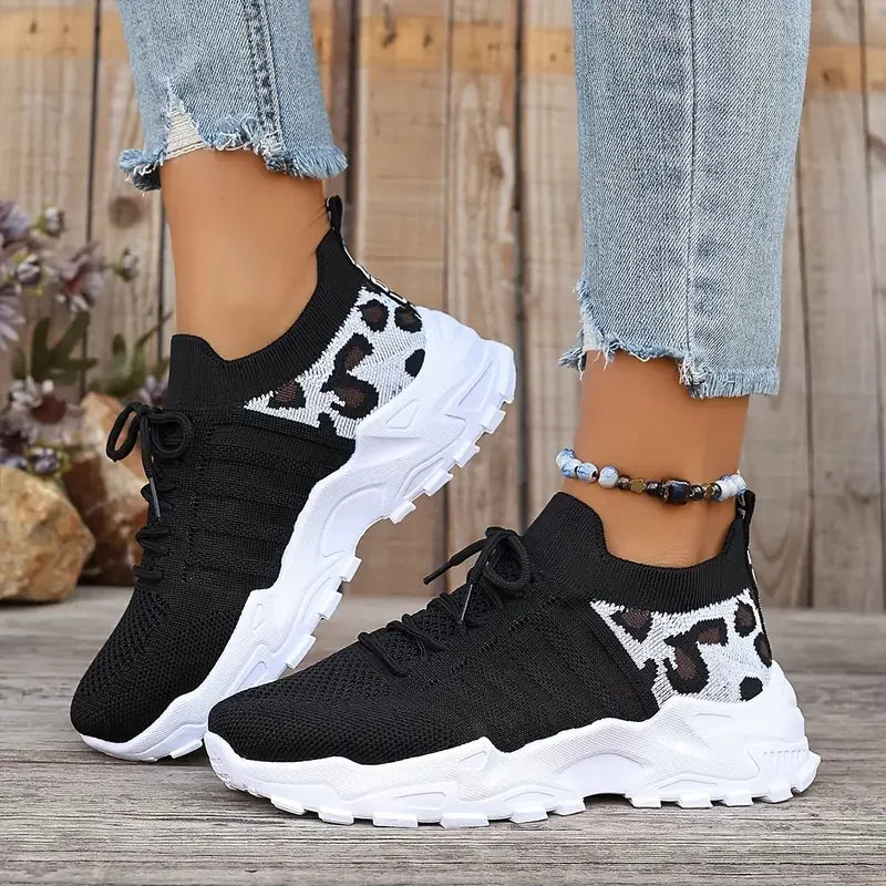 Woman shoes Leopard print sneaker